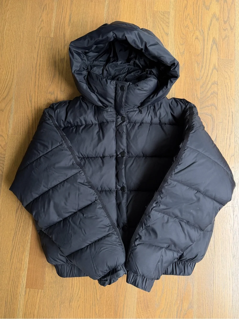 Alo Yoga Aspen Love Puffer Jacket Black size Small